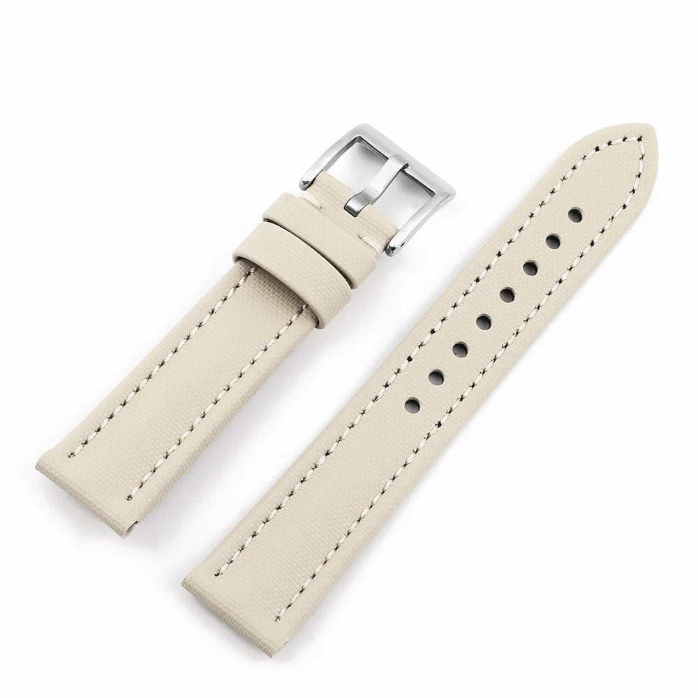 Sailcloth Waterproof Watchband 18Mm 19Mm 20Mm 21Mm 22Mm 23Mm 24Mm Quick Release Straps for Omega Blancpain Seiko Divers Watches